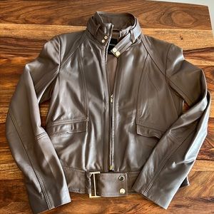 Marciano Mocha leather jacket